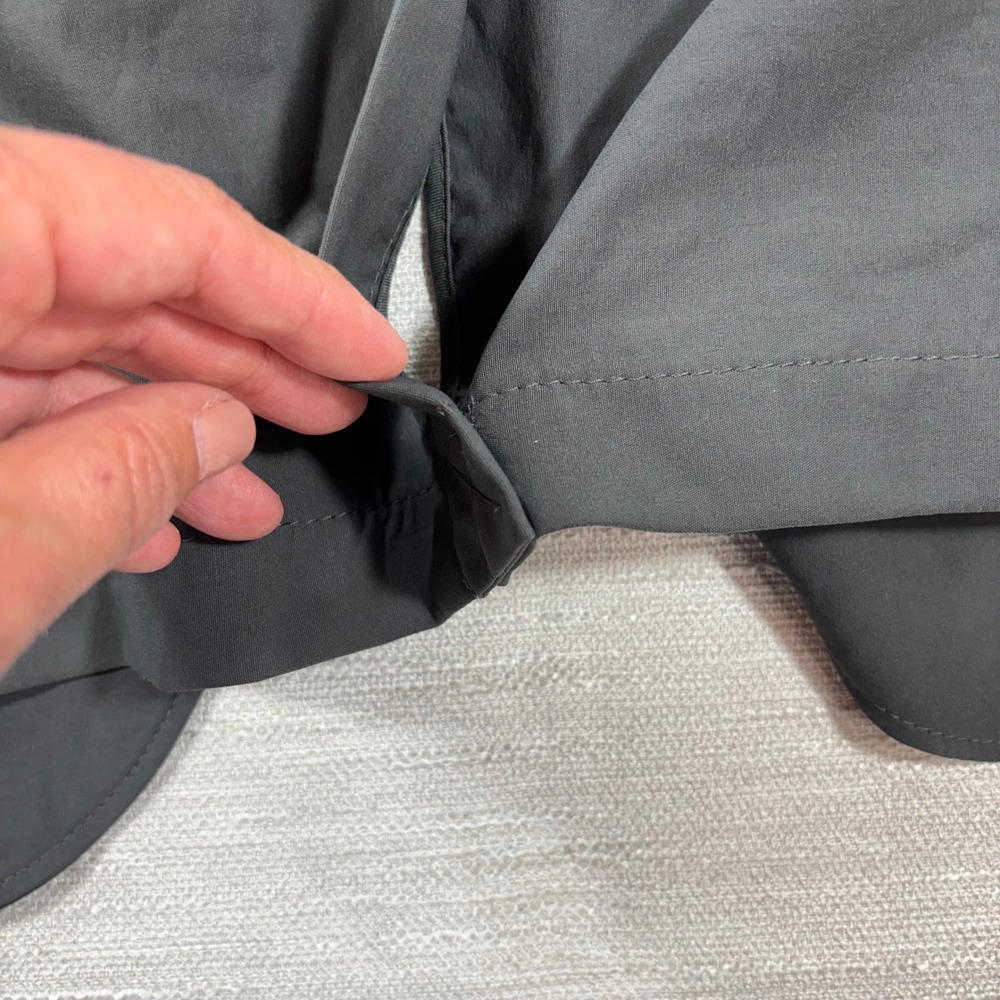 Eddie Bauer Travex Blazer Mens 44 Gray Sport Coat Jacket 3 Button Travel - Picture 7 of 10